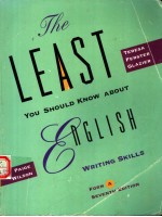 THE LEAST YOU SHOULD KNOW ABOUT ENGLISH WRITING SKILLS FORM A SEVENTH EDITION