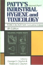 PATTY'S INDUSTRIAL HYGIENE AND TOXICOLOGY FOURTH EDITION
