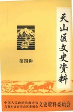 天山区文史资料 第4辑