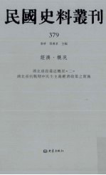 民国史料丛刊 379 经济·概况