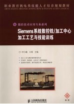 Siemens系统数控铣/加工中心加工工艺与技能训练 高级