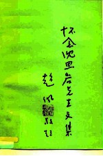 怀念沈思岩先生文集