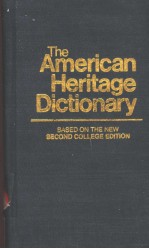 THE AMERICAN HERITAGE DICTIONARY BASED ON THE NEW SECOND COLLEGE EDITION