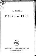 DAS GEWITTER