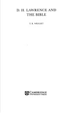 D.H.LAWRENCE AND THE BIBLE