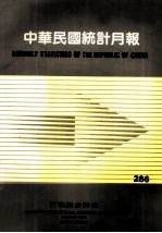 中华民国统计月报 第286期