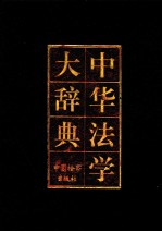 中华法学大词典 诉讼法学卷
