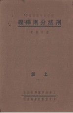 刑法分则释义 上