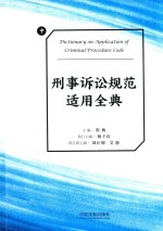 刑事诉讼规范适用全典 中