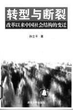 转型与断裂 改革以来中国社会结构的变迁