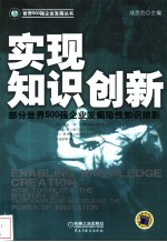 实现知识创新 部分世界500强企业发掘隐性知识掠影