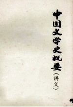 中国文学史概要 (讲义)