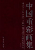 中国重彩画集 蒋采苹工作室第十二届中央美术学院师生作品集