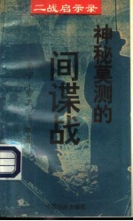 神秘莫测的间谍战