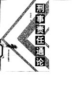 刑事责任通论