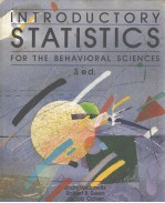 INTRODUCTORY STATISTICS FOR THE BEHAVIORAL SCIENCES THIRD EDITION