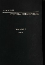 SYSTEMA HELMINTHUM VOLUME 1 THE DIGENETIC TREMATODES OF VERTEBRATES PART 2
