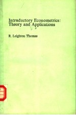 INTRODUCTORY ECONOMETRICS：THEORY AND APPLICATIONS