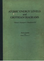 ATOMIC ENERGY LEVELS AND GROTRIAN DIAGRAMS VOLUME 1