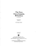 THE NEW ENCYCLOPAEDIA BRITANNICA 15TH EDITION VOLUME 16 KNOWLEDGE IN DEPTH