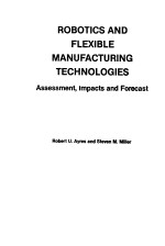 ROBOTICS AND FLEXIBLE MANUFACTURING TECHNOLOGIES ASSESSMENT,IMPACTS AND FORECAST