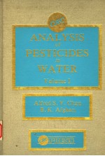 ANALYSIS OF PESTICIDES IN WATER VOLUME 1 SIGNIFICANCE
