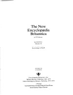 THE NEW ENCYCLOPAEDIA BRITANNICA 15TH EDITION VOLUME 18 KNOWLEDGE IN DEPTH