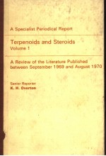 TERPENOIDS AND STEROIDS VOLUME 1