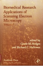 BIOMEDICAL RESEARCH APPLICATIONS OF SCANNING ELECTRON MICROSCOPY VOLUME 1