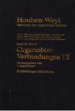 METHODEN DER ORGANISCHEN CHEMIE BAND 13/3C ORGANOBOR-VERBINDUNGEN 3