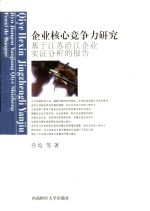 企业核心竞争力研究 基于江苏沿江企业实证分析的报告