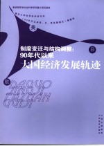 制度变迁与结构调整 90年代以来大国经济发展轨迹