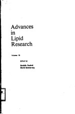 ADVANCES IN LIPID RESEARCH VOLUME 16