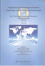 RESEARCHES AND PROGRESSES OF MODERN TECHNOLOGY ON SILK,TEXTILE AND MECHANICALS 2