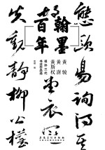 翰墨百年 黄骏 黄澍 黄斯权祖孙三代书法作品选