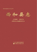 西和县志 1996-2013