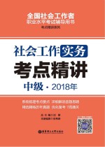 2018年全国社会工作者职业水平考试辅导用书 社会工作实务考点精讲 中级