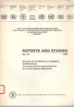 REPORTS AND STUDIES NO.42 REVIEW OF POTENTIALLY HARMFUL SUBSTANCES CHOOSING PRIORITY ORGANOCHLORINE