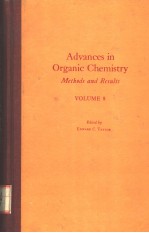 ADVANCES IN ORGANIC CHEMISTRY VOLUME 8