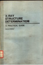 X-RAY STRUCTURE DETERMINATION SECOND EDITION