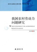 我国农村劳动力问题研究