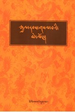 西藏王统记 藏文