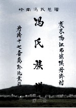 丹济冯氏族谱 第2册