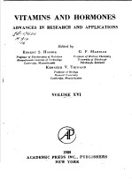 VITAMINS AND HORMONES:ADVANCES IN RESEARCH AND APPLICATIONS VOLUME 16