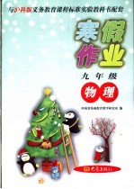 与沪科版义务教育课程标准实验教科书配套 九年级物理寒假作业 第2版