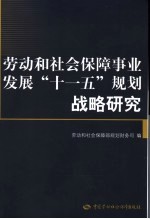劳动和社会保障事业发展“十一五”规划战略研究