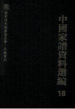 中国家谱资料选编 18 漳州移民卷 下