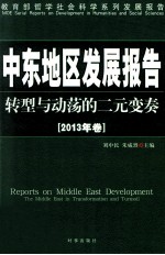 中东地区发展报告 2013年卷 转型与动荡的二元变奏