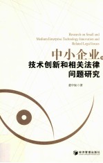 中小企业技术创新和相关法律问题研究