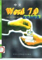 中文Word 7.0使用与提高